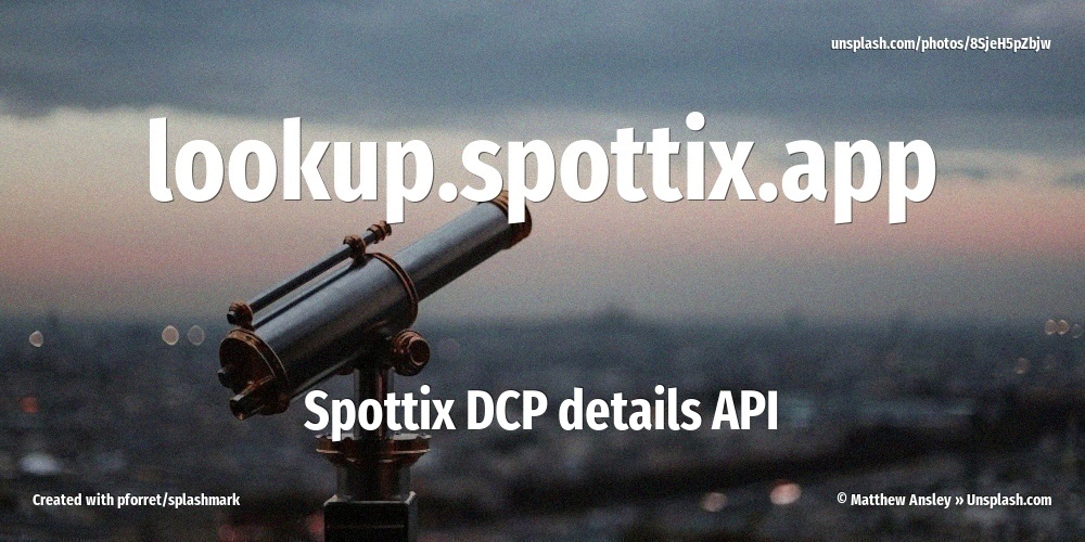 Spottix Lookup Logo